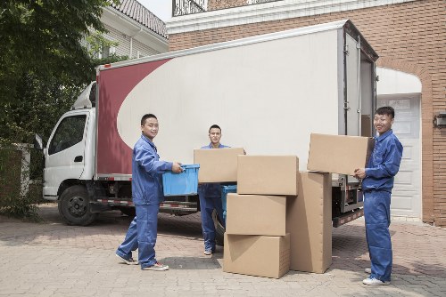 Removal team helping with a home move in Wormwood Scrubs