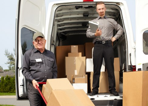 Movers planning a residential move in Wormwood Scrubs