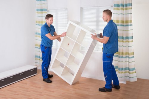 Packing and furniture handling for a London removal service