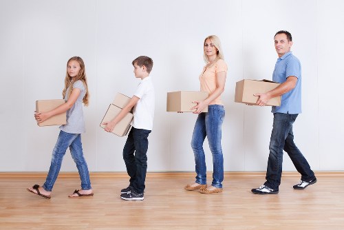 Local man with van helping with flat moves in West London
